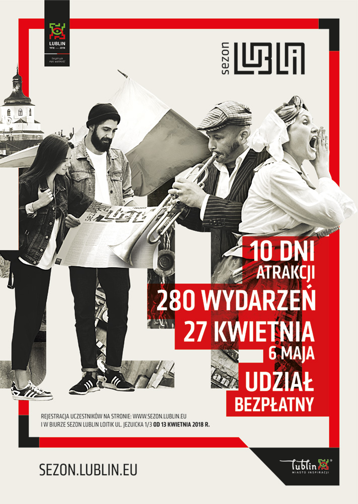 Plakat Sezon Lublin 2018